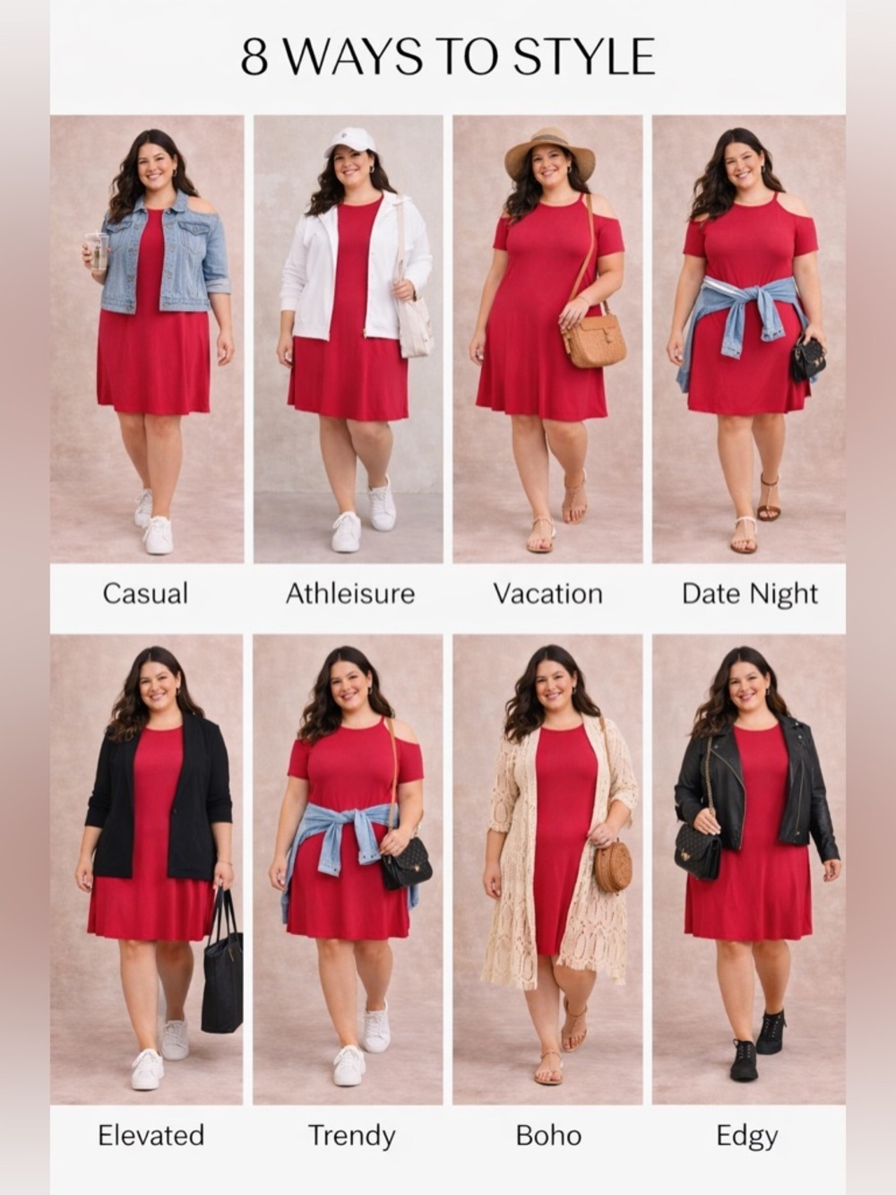 TORRID Super Soft Cold Shoulder Mini Dress‎ Bright Berry Red Sz 1X Vacation - Picture 4 of 14